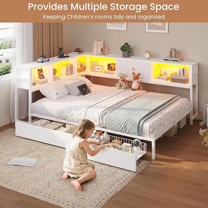DICTAC Full Corner Bed Frame
