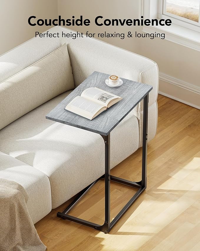 Pipishell C-Shaped Side Table, C Table