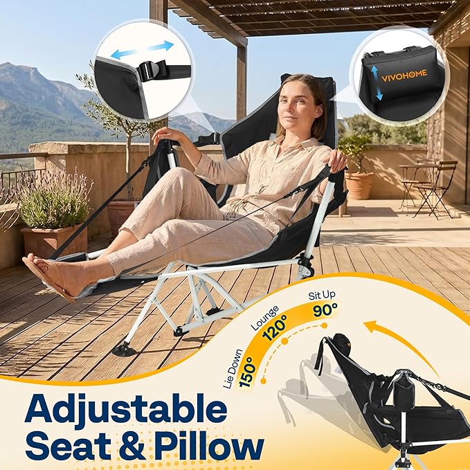 VIVOHOME Hammock Camping Chair