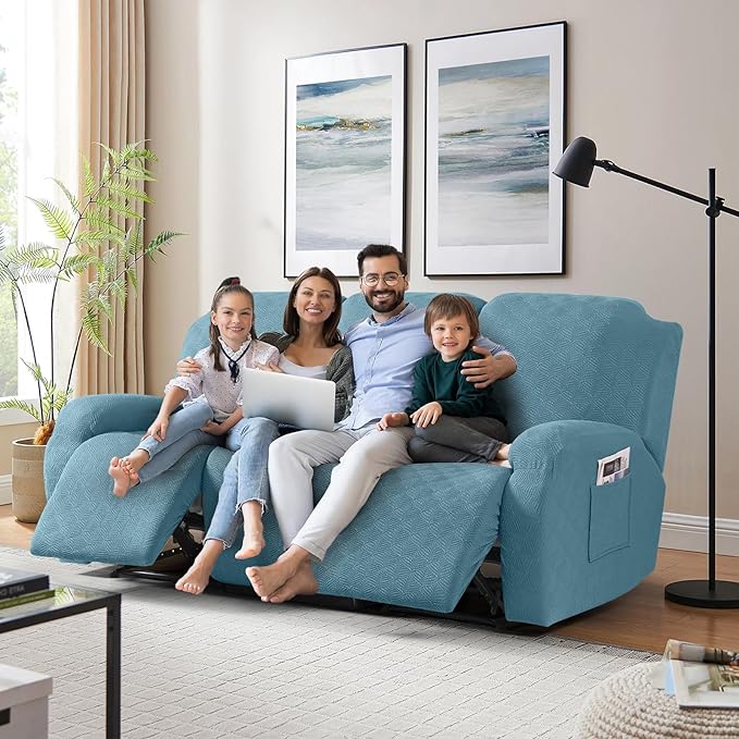 Timeles Recliner Covers for 3 Seater Reclining Couch Covers Sofa Slipcover