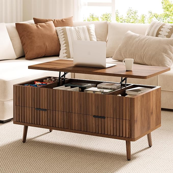 Lift Top Coffee Table with Storage