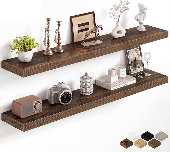 Fun Memories 48Inch Floating Shelves