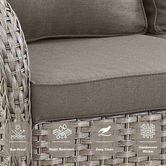 Belord 5 Piece Outdoor Patio Furniture Set