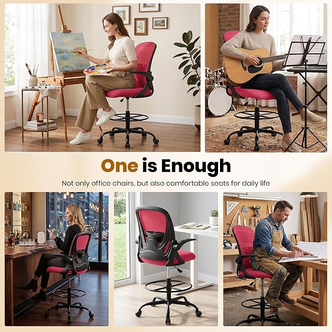 Primy Drafting Chair Tall Office Chair