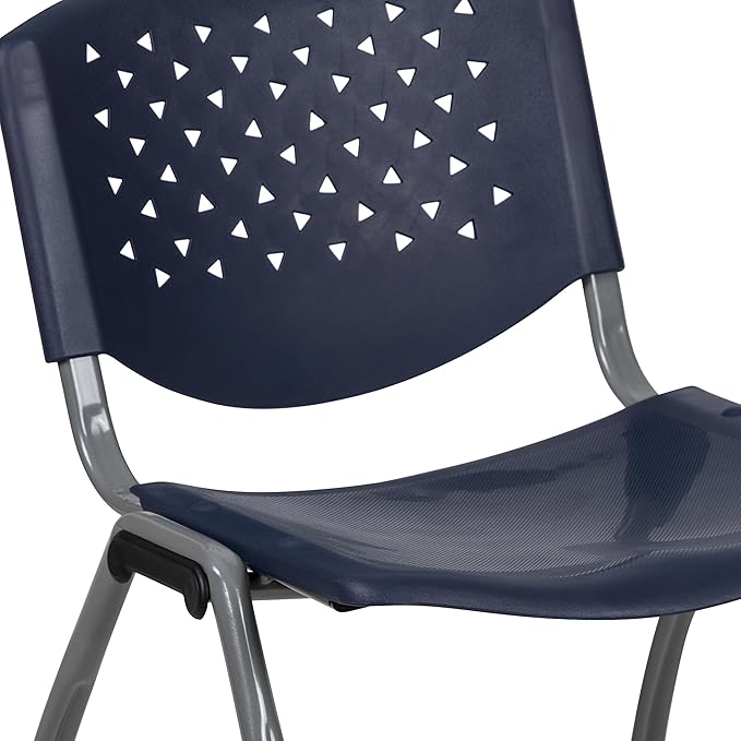 Flash Furniture Hercules Series Plastic Contoured Lobby Chairs