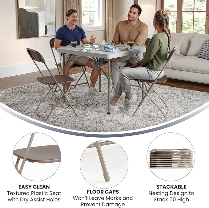 Flash Furniture Hercules Series Plastic Folding Chair