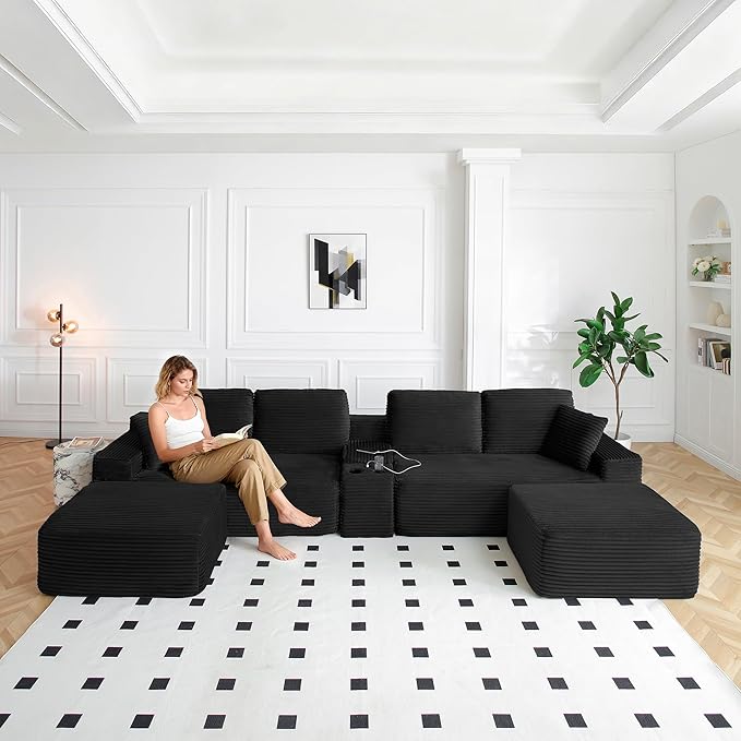 125" Oversized Sectional Couches