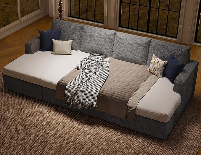 Belffin Modular Sectional Sleeper Sofa Bed