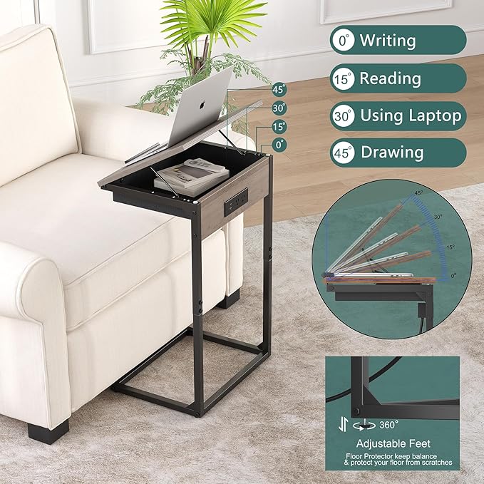 sthmec C Shaped End Tables