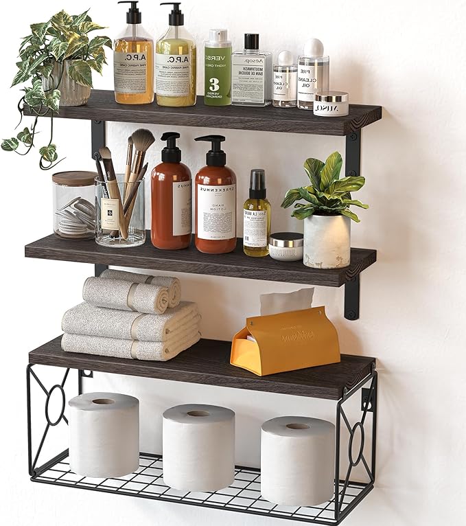 Amada Bathroom Shelves Over Toilet