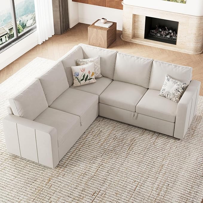 Belffin Modular Sectional Sleeper Sofa