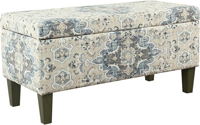 HomePop Large Decorative Storage Bench