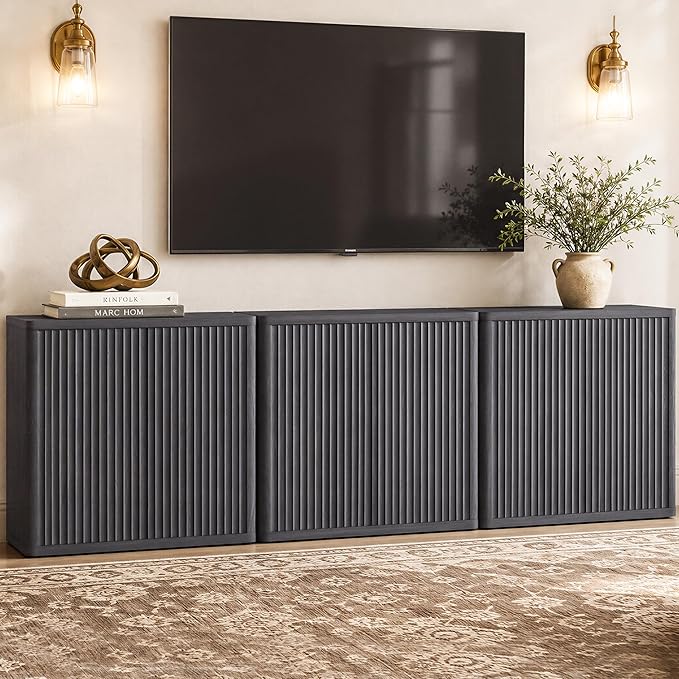 SICOTAS Buffet Cabinet with Storage 103.8" Sideboard Accent Modern Credenza