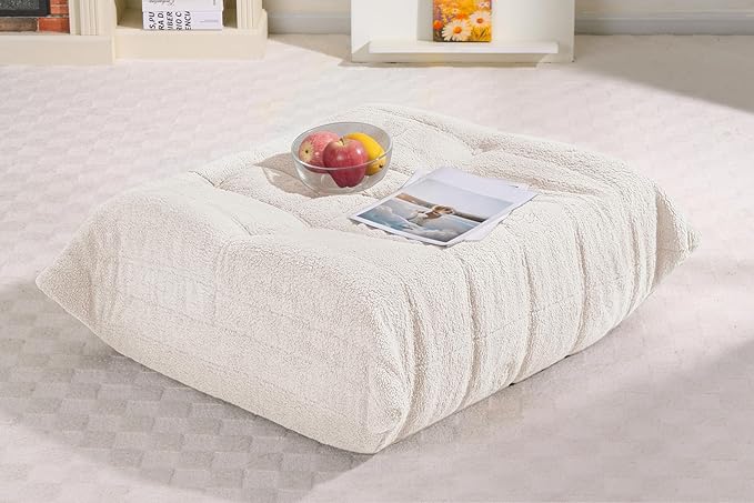 Bean Bag Pouf Ottoman, Foot Stool, Foot Rest