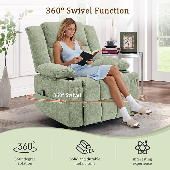 Korser Adult 360° Rotating Recliner