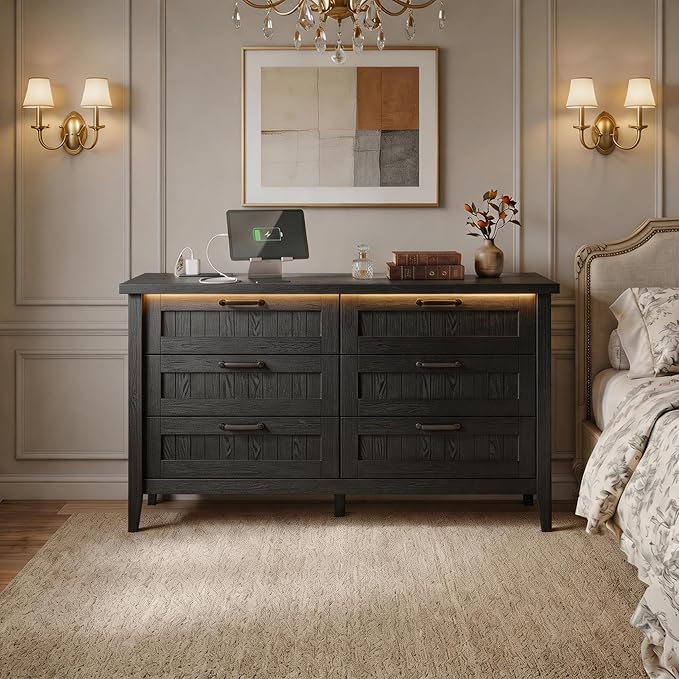 GarveeLife 6 Drawer Dresser