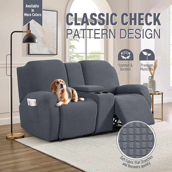 TAOCOCO Loveseat Recliner Cover