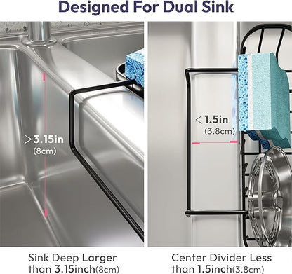 SWTYMIKI Sponge Holder for Kitchen Sink