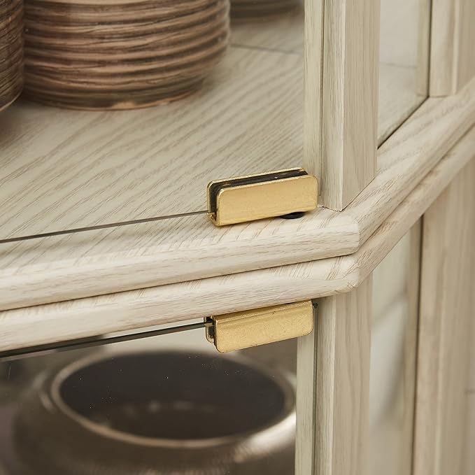 Glass Corner Display Cabinet