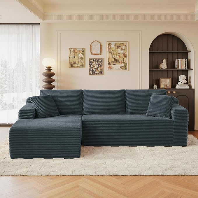 96" Sectional Couches for Living Room Cloud Couch Sofa