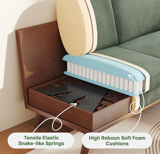 Vesgantti 68" Loveseat Sofa
