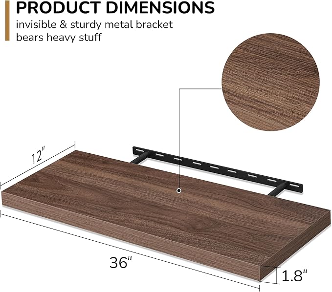 Fun Memories Floating Shelves