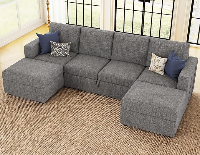 Belffin Modular Sectional Sleeper Sofa Bed