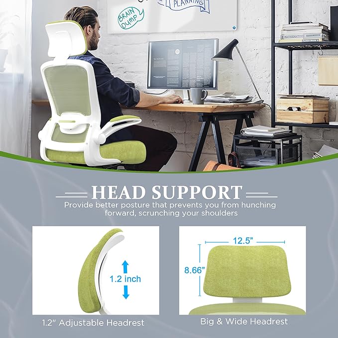 Mimoglad Office Chair, High Back Ergonomic Desk Chair