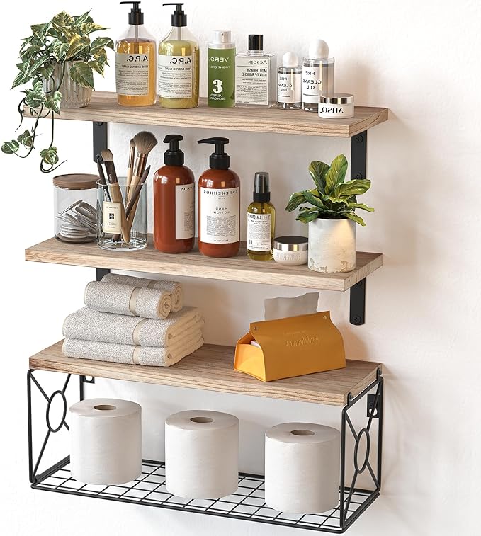 Amada Bathroom Shelves Over Toilet