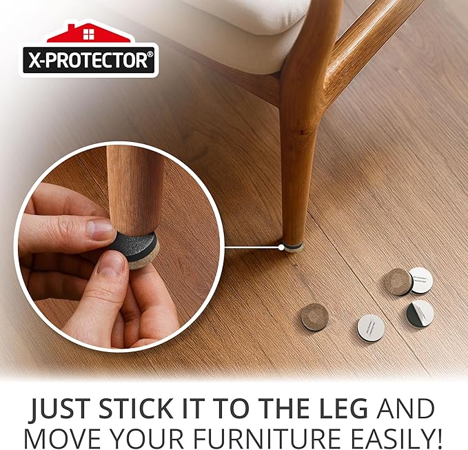 X-Protector Felt Furniture Sliders