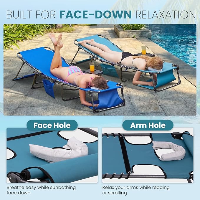 FUNDANGO Heavy Duty Tanning Chair