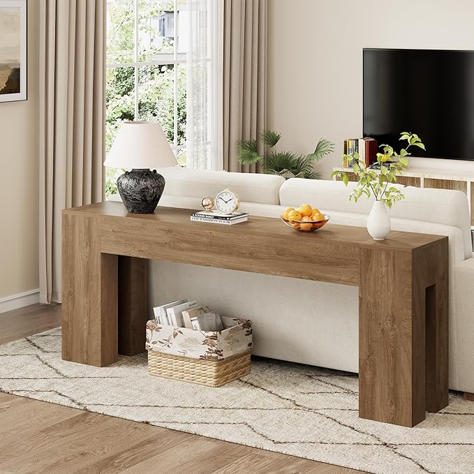 Epecoya Extra Long Sofa Console Table