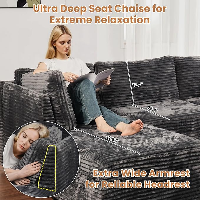 ovios 32.7 inches Middle Seat Module