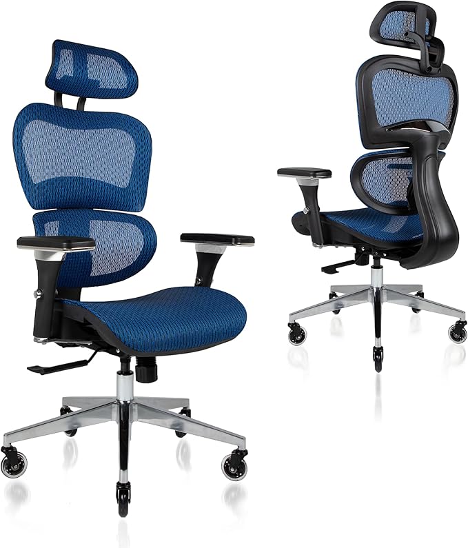Nouhaus Ergo3D Ergonomic Office Chair Lumbar Support Mesh Office Chair