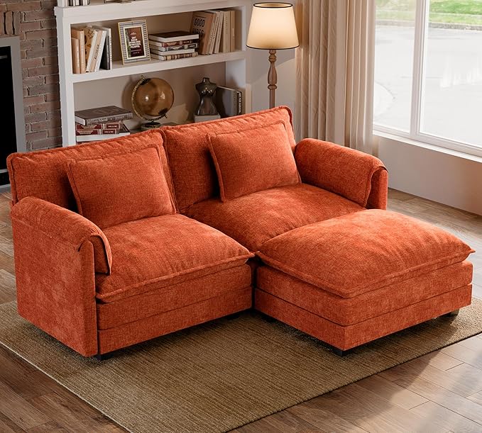 ELUCHANG Oversized 79" Modular Sectional Sofa, Comfy Cloud Couch