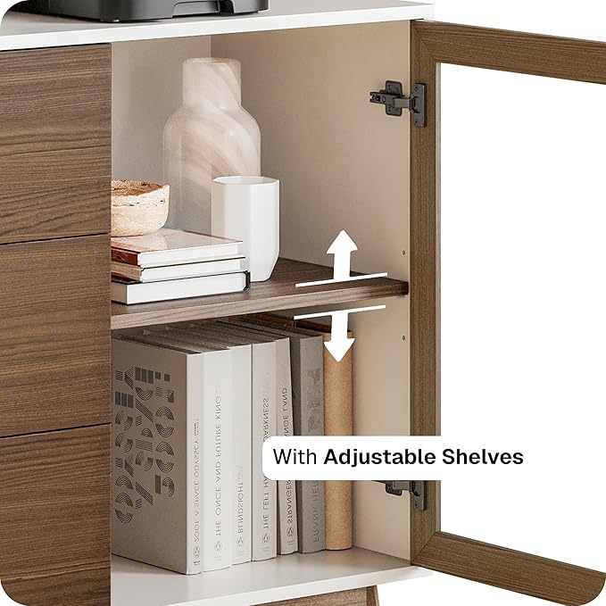 BELLEZE 60‘’ Sideboard Buffet, Console Table