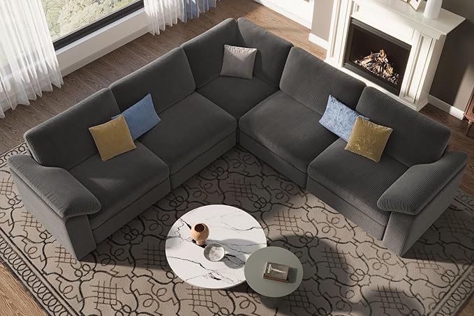 EASE MOOSE Oversized Modular Sectional Sofa, Extra Large L Shape Sectional