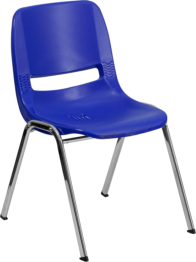 Flash Furniture 5 Pack HERCULES Series 440 lb. Capacity Kid's Navy Ergonomic