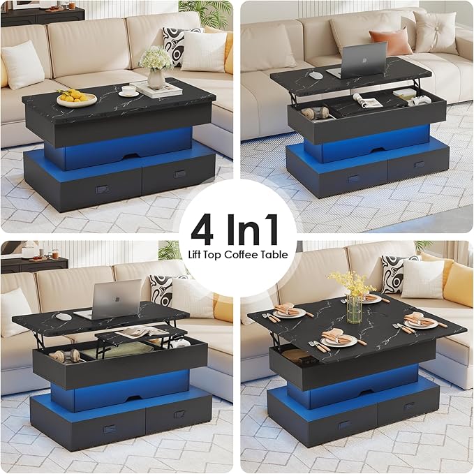 Turosur Lift Top Coffee Table