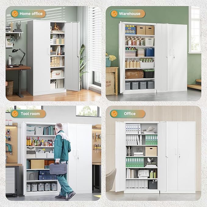 Letaya Metal Storage Cabinet