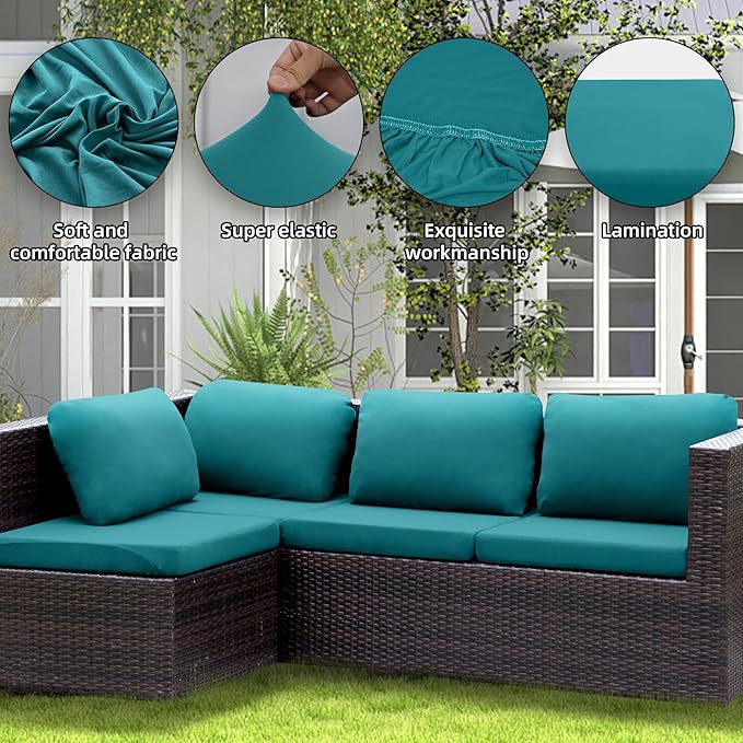 Outdoor Cushion Covers Set, Replacement