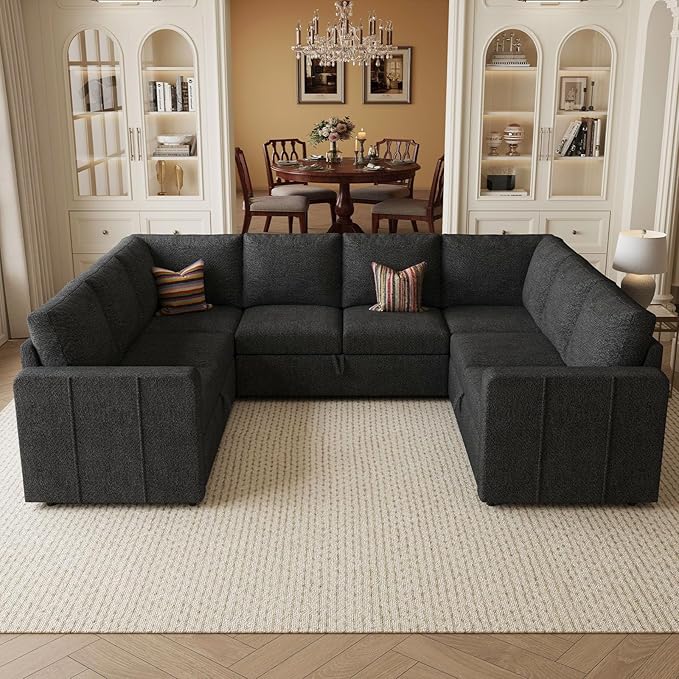 Belffin Modular Sectional Sleeper Sofa Bed