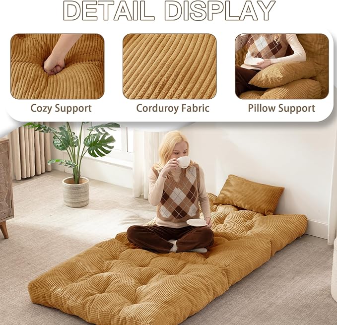 Folding Sofa Bed, Convertible Sleeper Chair
