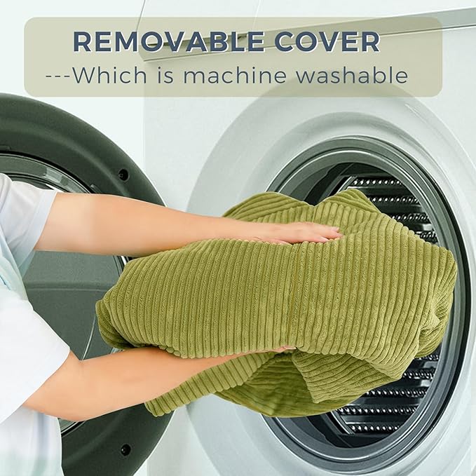 MAXYOYO Folding Sofa Bed, Extra Thick and Long Floor Sofa Convertible Sleeper