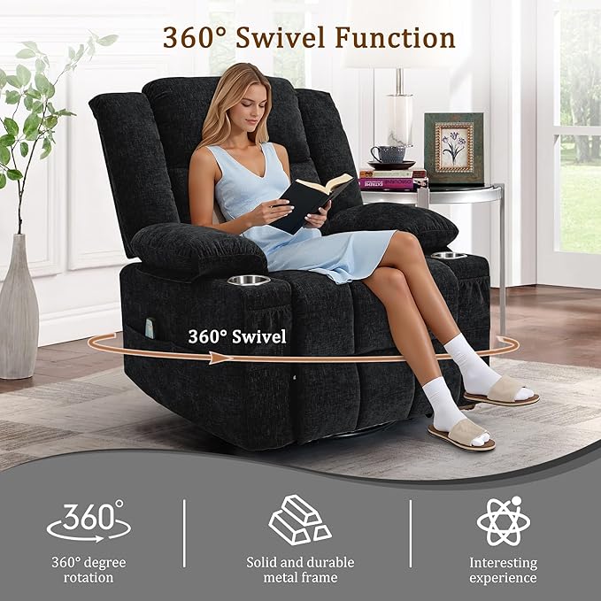 Korser Adult 360° Rotating Recliner