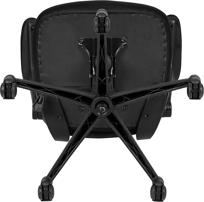 Flash Furniture Set of 8 Mid-Back Swivel Ergonomic Task Office Chairs