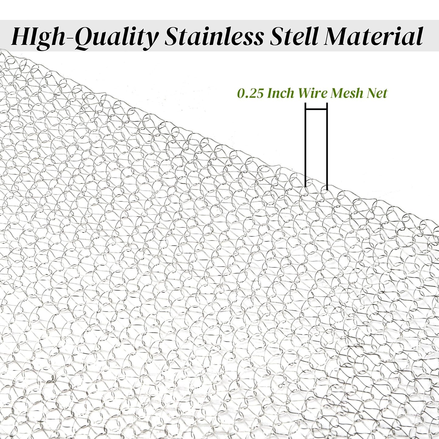 Noamus 8 Pack Plant Root Guard Basket, 5 Gallon Gopher Mole Vole Mesh, Reusable Stainless Steel Plant Speed Wire, Heavy Duty Protector Animal Cages for Garden Trees Bulbs Flowers Vegetables Protection