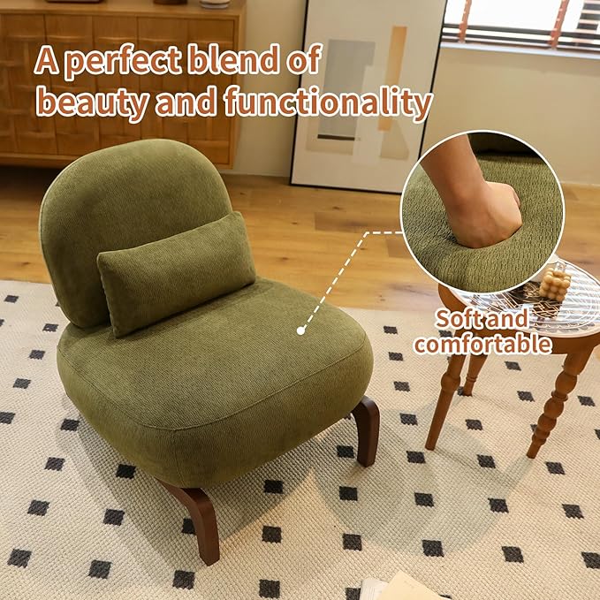 KEIKI Cute Comfy Accent Chair