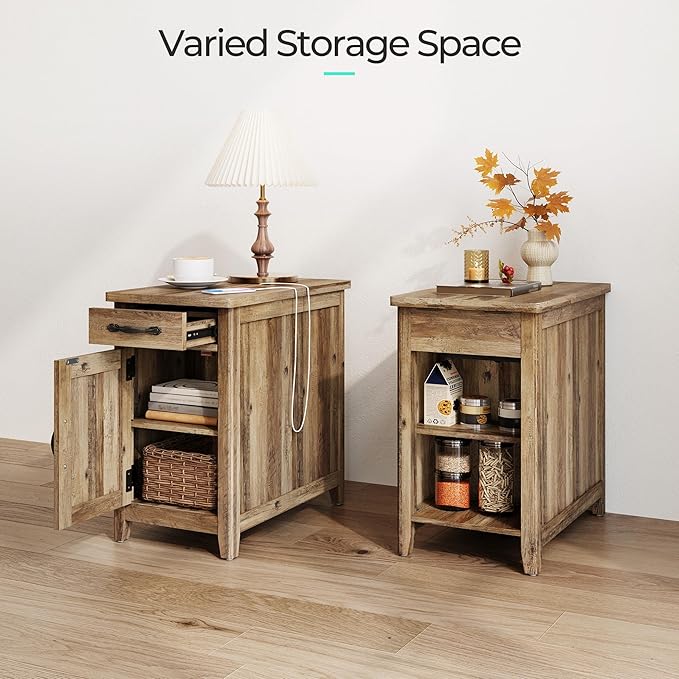 LINSY HOME End Table Set of 2