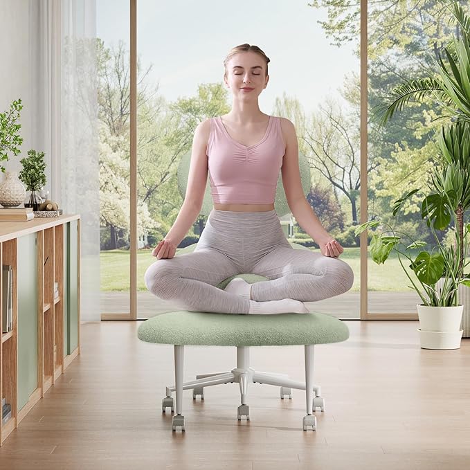 Pinmoco Ergonomic Cross Legged Office Chair